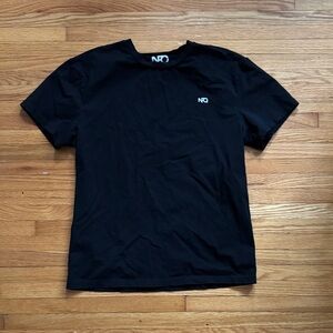 Mens Black NFQ Parabellum Tee